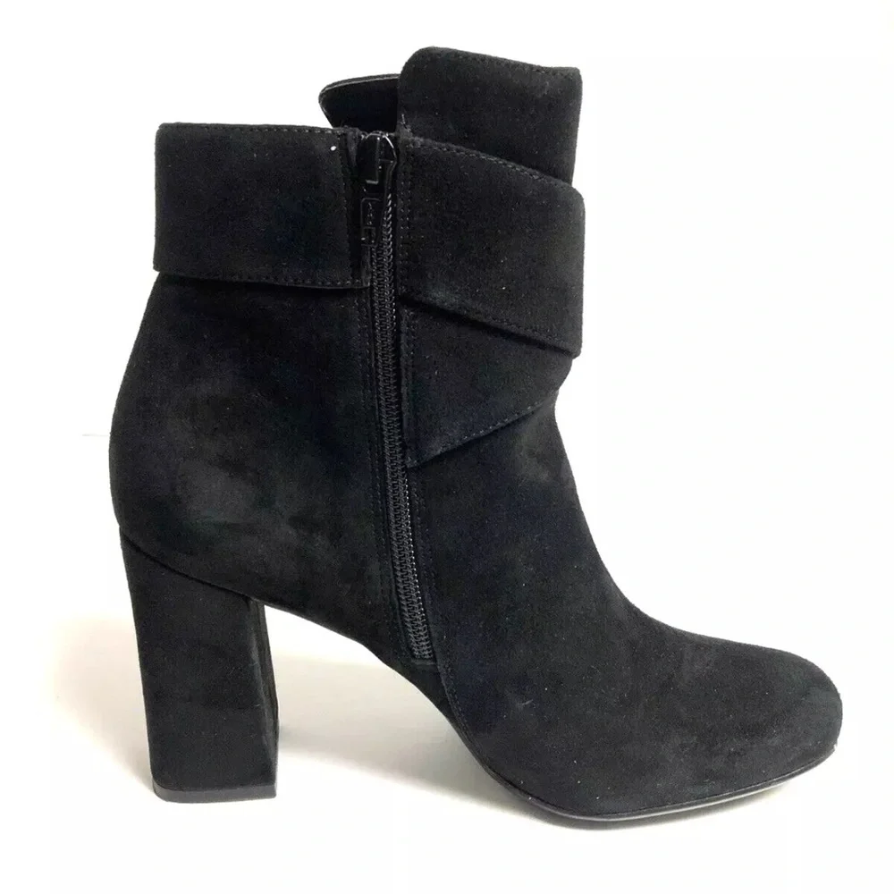 Naturalizer Women’s Rae, Black Ankle Booties, Size 7.5 M